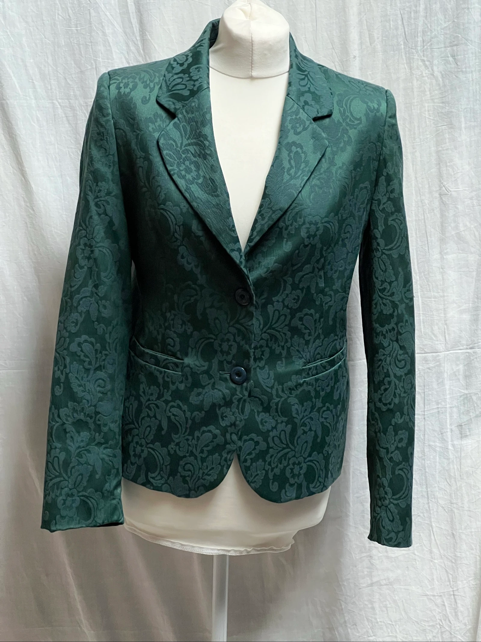 New Saks Veste en satin de coton 